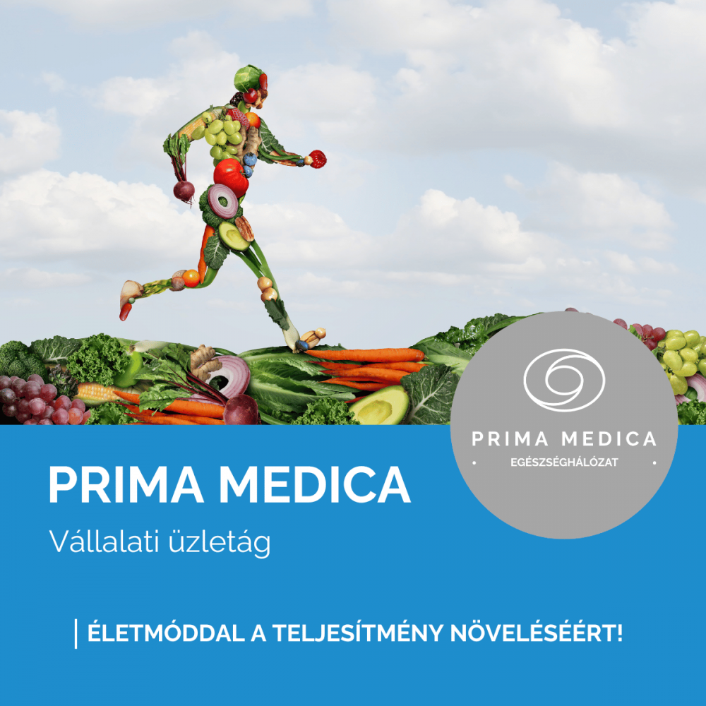 Prima Medica vállalati üzletág - Egészségterv és életmód program